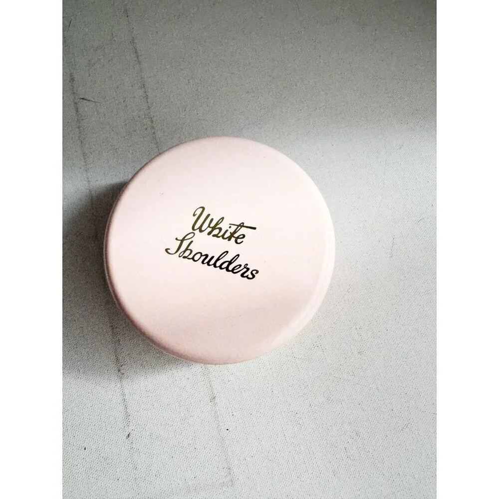 Vintage White Shoulders Elizabeth Arden Perfumed Bath Powder NEW Sealed